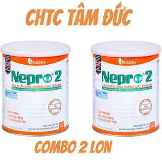   Tích app Vitadairy Combo 2 Lon sữa 400g Nepro 2 Vitadairy.Cho người suy thận có lọc máu ngoài thận 