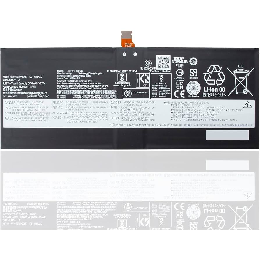 Pin Lenovo IdeaPad Duet 5 Chromebook 13Q7C 13Q7C6 L21M4PG0 L21D4PG0 L21L4PG0 L21C4PG0 (ZIN)