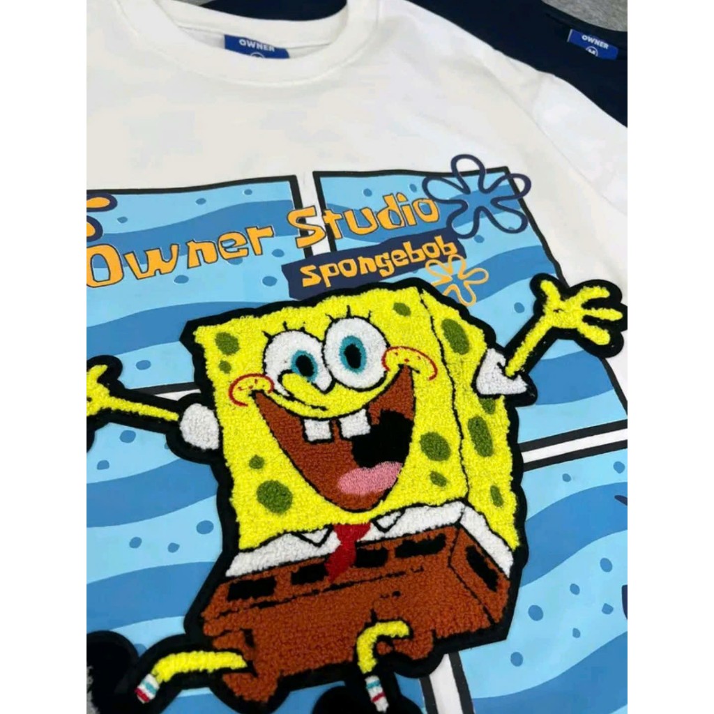 Áo bọt biển Unisex Owners Studio Chất CottongIn Hình Bọt Biển Siêu Nét | BigBuy360 - bigbuy360.vn