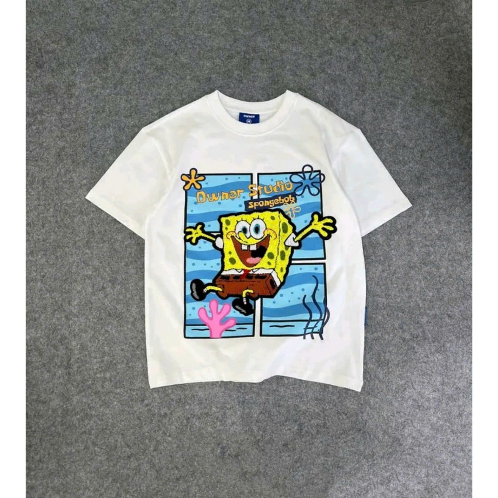 Áo bọt biển Unisex Owners Studio Chất CottongIn Hình Bọt Biển Siêu Nét | BigBuy360 - bigbuy360.vn