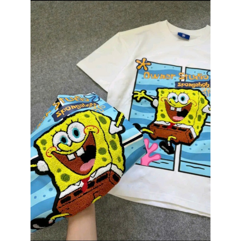 Áo bọt biển Unisex Owners Studio Chất CottongIn Hình Bọt Biển Siêu Nét | BigBuy360 - bigbuy360.vn