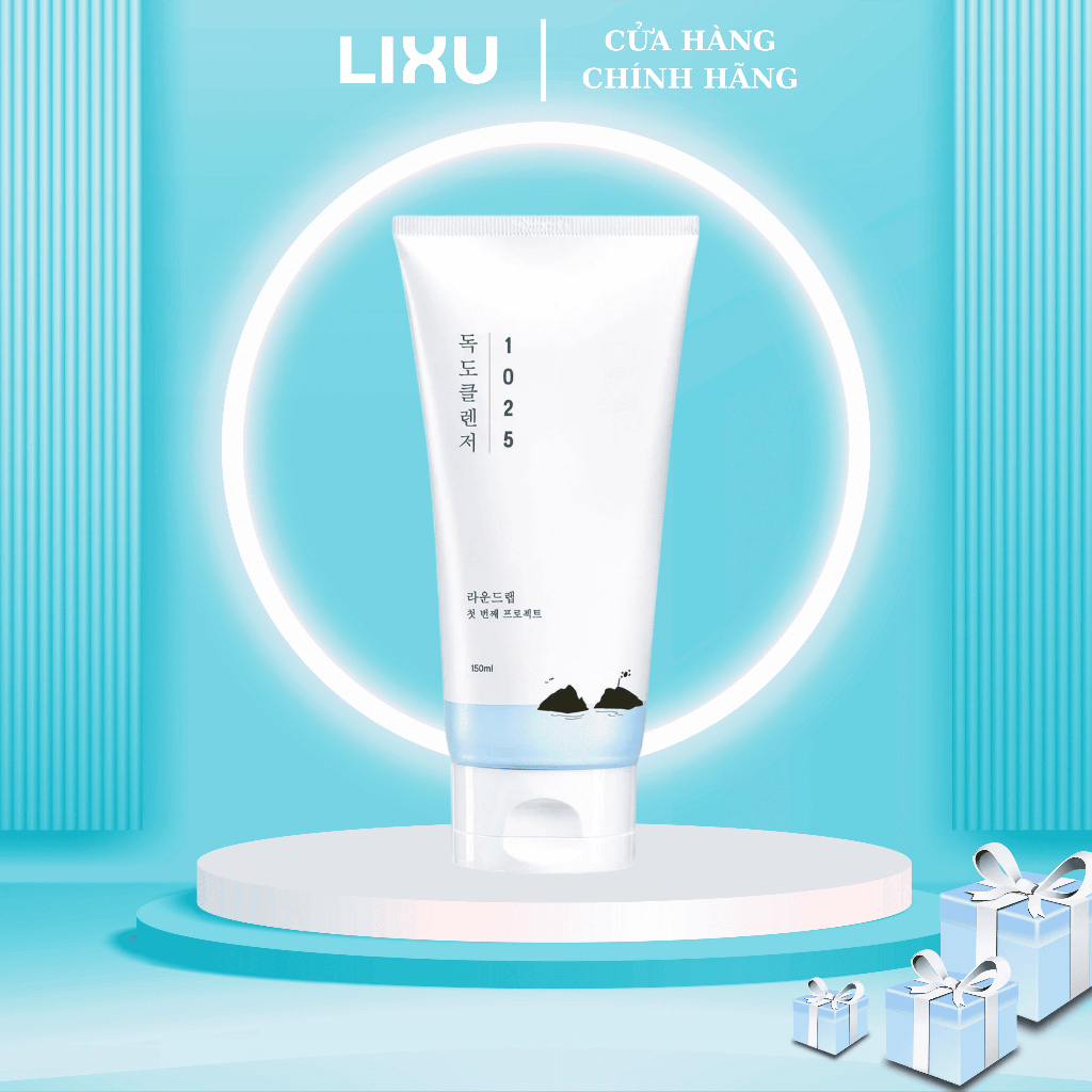 Sữa Rửa Mặt Dịu Nhẹ Cho Da Nhạy Cảm Round Lab Dokdo 1025 Cleanser 150ml