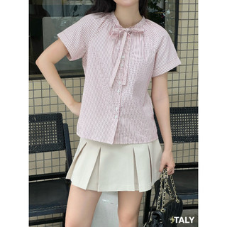 TALY - Áo kiểu cột nơ RUBY