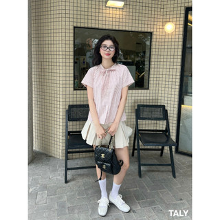 TALY - Áo kiểu cột nơ RUBY