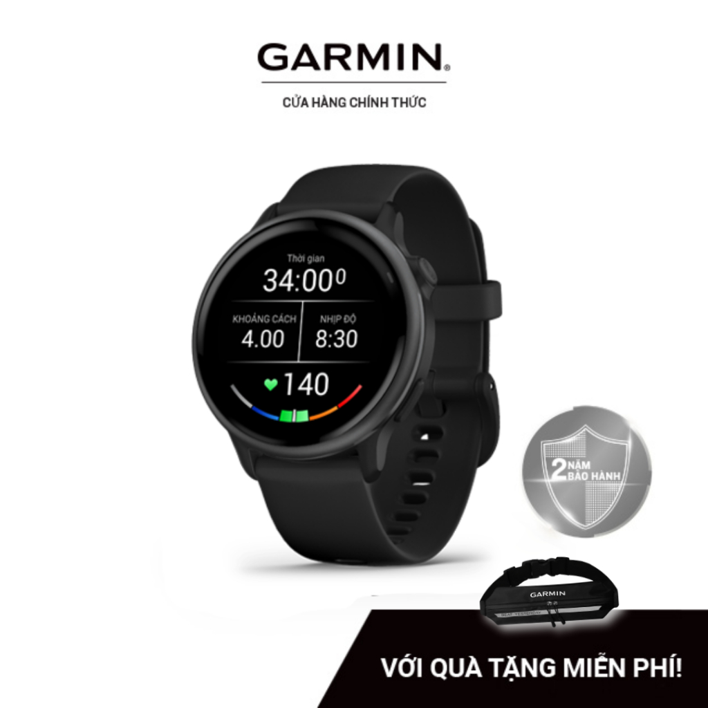 [New] Đồng hồ thông minh Garmin vívoactive 6 (Black/LunarGold/Green/Pink) - Hàng chính hãng | BigBuy360 - bigbuy360.vn