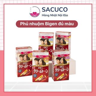 Thuốc nhuộm tóc Bigen phủ bạc chuẩn nội địa Nhật Bản (bill - đủ màu)