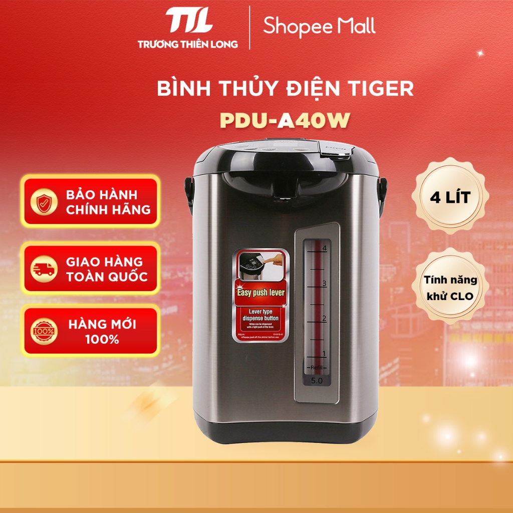 PDU-A40W / PDU-A50W - Bình Thủy Điện Tiger PDU-A40W/A50W [TOÀN QUỐC]