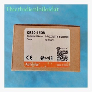 🔦 Cảm Biến Quang AUTONICS CR30-15DN Chính Hãng | Khoảng Cách 15cm | NPN NO | IP67 | Giao Nhanh 🚀