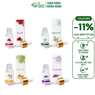  Tinh Dầu Massage Hatoco Thiên Nhiên Nguyên Chất Giảm Đau Mỏi Xương Khớp Mệt Mỏi Căng Thẳng 