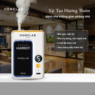 Máy xịt tạo hương thơm - Máy Khuếch Tán Tinh Dầu cho ô tô Phòng Vệ Sinh, Bàn Làm Việc, Phòng Diện Tích Nhỏ - 50ML