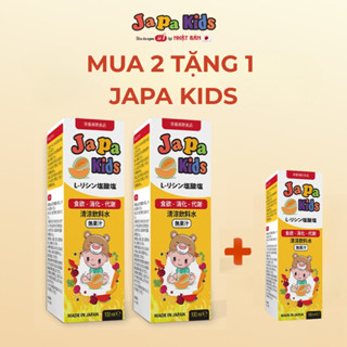 [ Combo 2 Tặng 1 ] Siro Japa Kids Chính Hãng Kích Thích Ăn Ngon, Tăng Chiều Cao Cho Bé 100ml