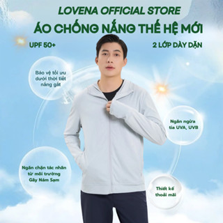 [HOẢ TỐC] Áo Chống Nắng Nam 2 Lớp Unisex Chất Liệu Hạt Gạo Kim Cương Thông Hơi Khóa Kéo Mũ Trùm Kín Mặt Chống Tia UV