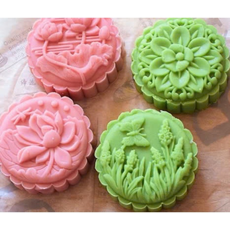 Khuôn trung thu Chuồn chuồn hoa 150gr - 190gr