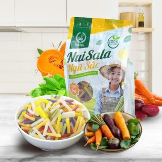 Nui Sala ngũ sắc hình ống túi zip 500g
