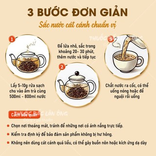 Cát cánh khô 500g, củ cát cánh nguyên củ, giúp giảm ho, tiêu đờm, bổ phế, tốt cho hệ hô hấp