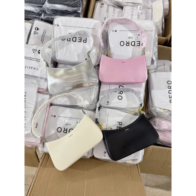 [ SẴN ] TÚI ĐEO VAI PEDRO NỮ MẪU MỚI CỰC XINH + FULL TAG + TÚI VÃI HÃNG🔥🔥🔥