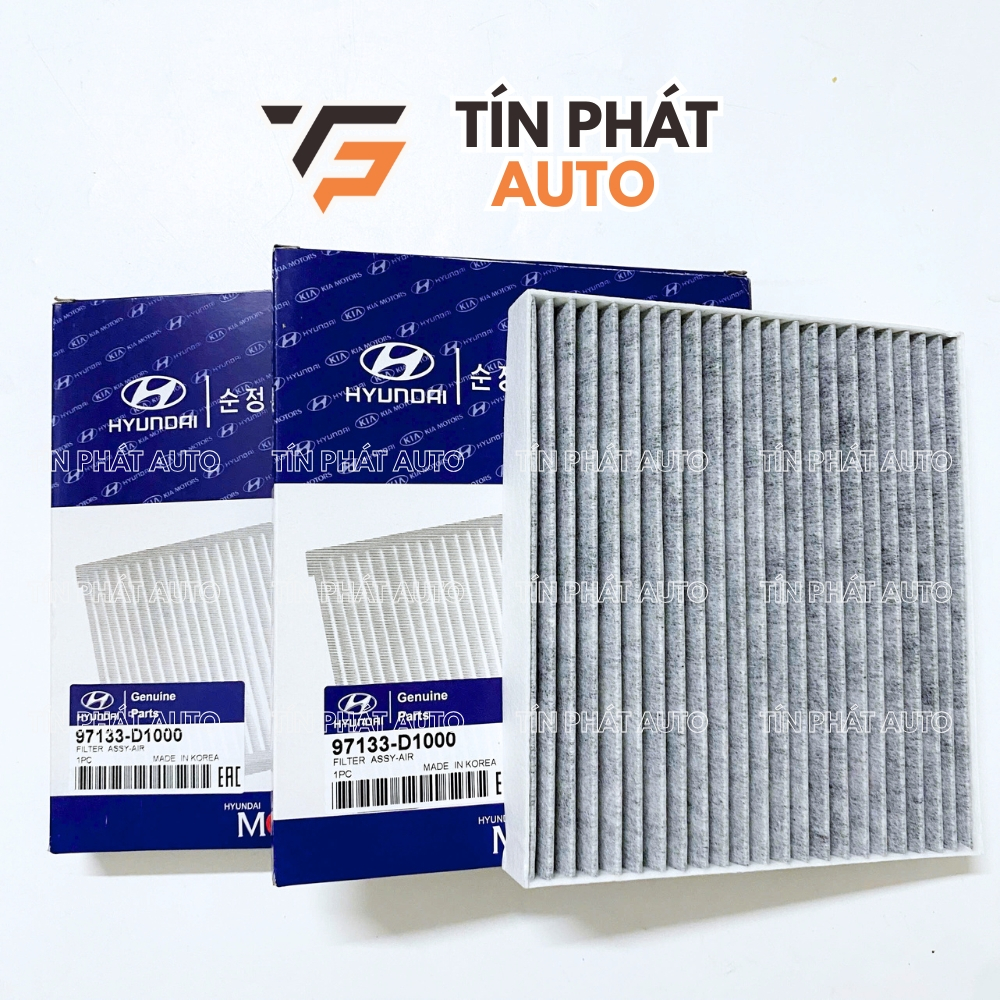 Lọc gió điều hòa, máy lạnh than hoạt tính xe Hyundai Accent (2018-2023), Tucson, Kona, Sportage MSP 