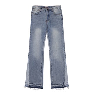 Quần Jeans Cover Gallery Dept Denim Form Ống Loe Chuẩn Local Brand - Jean Nam/Nữ Basic Mặc Hàng Ngày