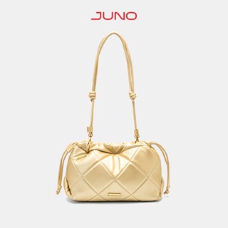  Túi Xách Nữ Thời Trang JUNO Cỡ Nhỏ Rút May Chỉ Hoạ Tiết Quả Trám TXN901 