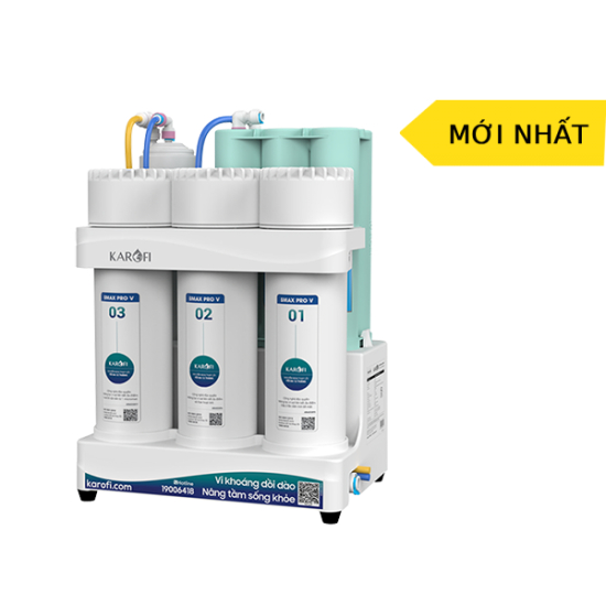 Máy lọc nước để gầm Karofi KAQ-U05 Pro - 10 cấp lọc - Bảo hành 3 năm