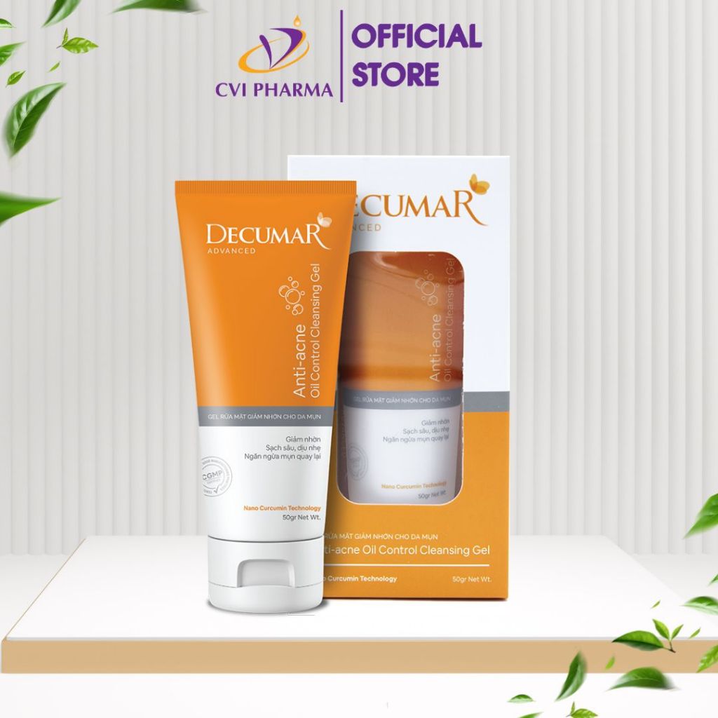 Gel Rửa Mặt Ngừa Mụn Decumar 100G