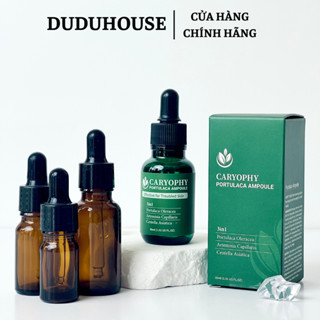  Serum giảm mụn mờ thâm se khít lỗ chân lông Caryophy Portulaca Ampoule 10ml 30ml 