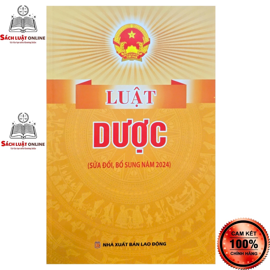 Sách - Luật Dược (NXB Lao Động)
