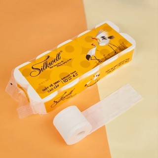 (Tặng kèm quà) Giấy vệ sinh cao cấp (10 cuộn - 4 lớp)