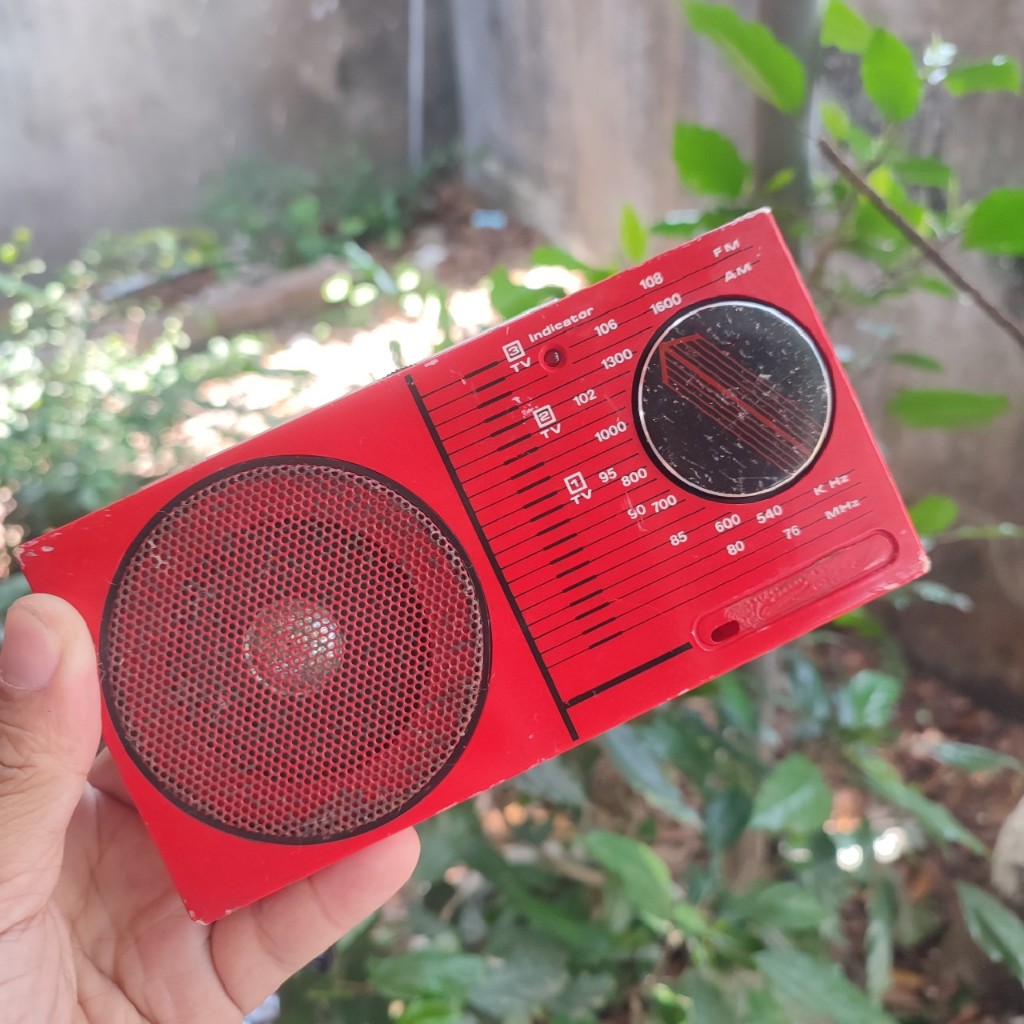 Đài Radio Nhật bị lỗi, phù hợp cho sưu tầm, sửa chữa, Decor