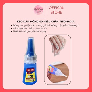 Keo Dán Móng 401 Siêu Chắc Fitomagia - Keo Dán Móng Giả Chuyên Dụng Làm Nail