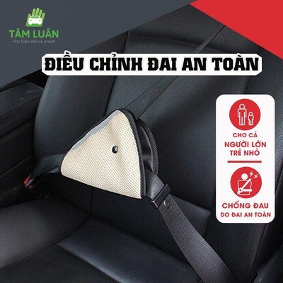 Điều chỉnh đai an toàn cho người lớn và em bé, thay thế ghế ngồi trẻ em, phụ kiện oto Tâm Luân