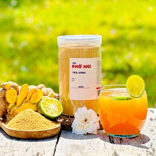 Trà Gừng Hoà Tan 500gram - Tiệm Phố Núi