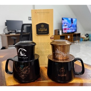Ly sứ Legend VIP Đen Trung Nguyên Legend - 350ml