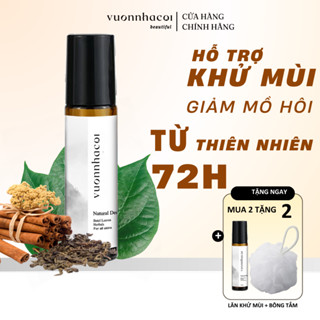 Lăn khử mùi nách cơ thể GIẢM THÂM VƯỜN NHÀ CỘI giúp hỗ trợ ngăn ngừa mồ hôi lăn nách khử mùi cơ thể