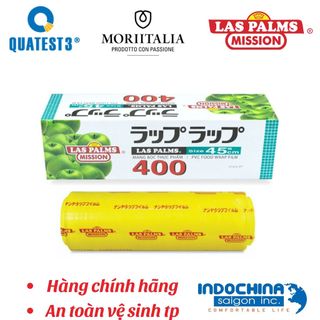 Màng bọc thực phẩm 400 và cuộn lõi LasPalms chính hãng khổ 30cm nhiều mét co giản tốt bám dính tốt an toàn thực phẩm