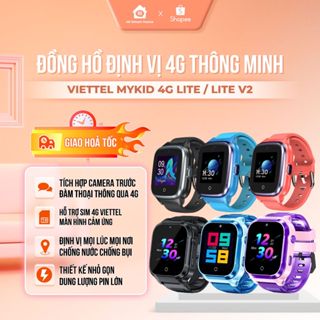 [Không kèm sim] Đồng hồ định vị thông minh cho trẻ em MyKID 4G LITE / LITE V2, Định vị đa chế độ, cảm ứng, Pin 680mAh