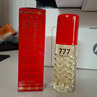Nước Hoa 777 Đỏ 60ml