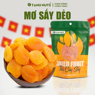 Mơ sấy dẻo không đường Thổ Nhĩ Kỳ TANU NUTS thơm ngon phù hợp cho người ăn kiêng, mẹ bầu 400g