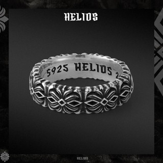Nhẫn Bạc S925 HeliSilver Loopra Lotus Helios Silver Original