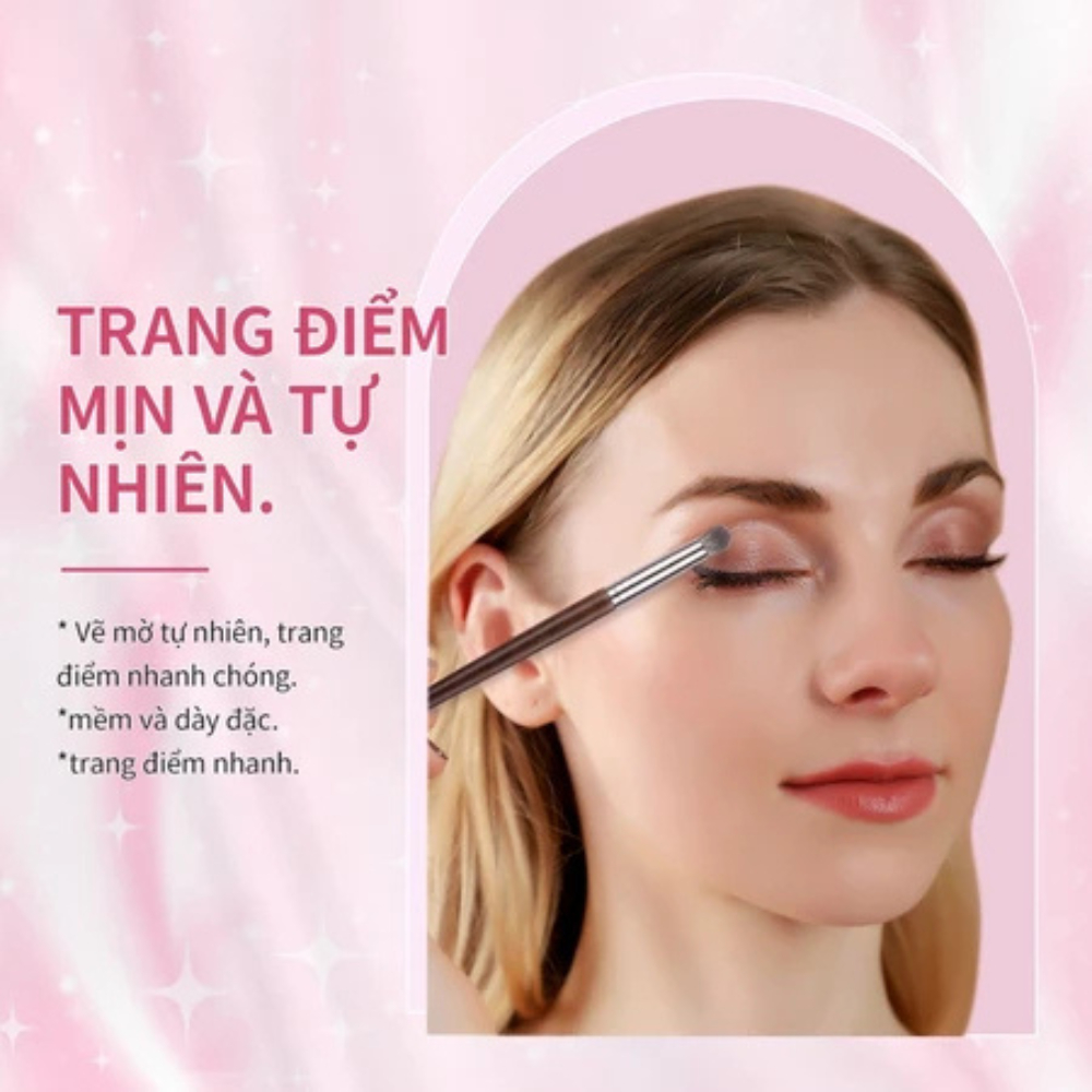Set 4 Cọ OVW Cọ Trang Điểm N48 N63 N61 N74 Kẻ Mày Kẻ Mắt Che Khuyết Điểm BXK Cosmetics