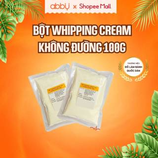 [ABBY] Bột Whipping Cream Không Đường – Làm Chè Khúc Bạch, Bánh, Pha Chế, Trang Trí Bánh Tại Nhà - Dạng Bột Tiện Lợi