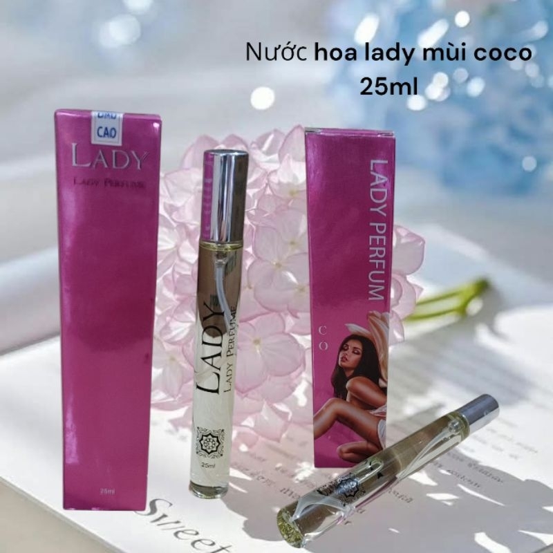 nước hoa nữ hương coco lady White 25ml