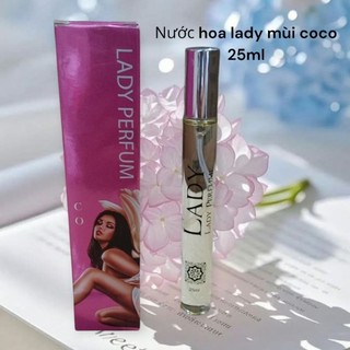 nước hoa nữ hương coco lady White 25ml