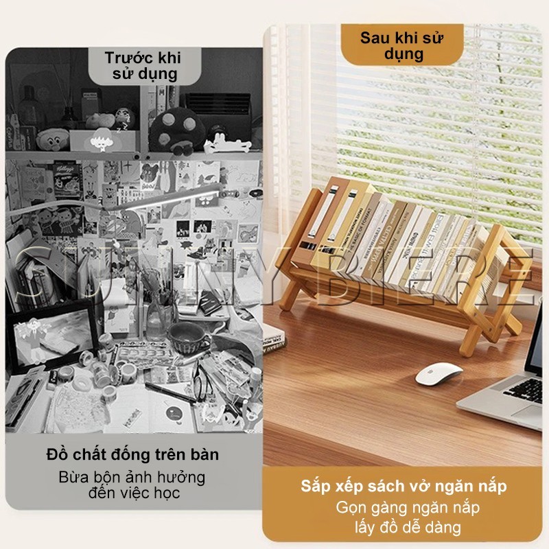 SUNNY BIERE Kệ Sách Gỗ Kệ Đa Năng Màu Sắc Cute Cho Các Bạn Sắp Xếp Gọn Gàng Góc Học Tập | BigBuy360 - bigbuy360.vn