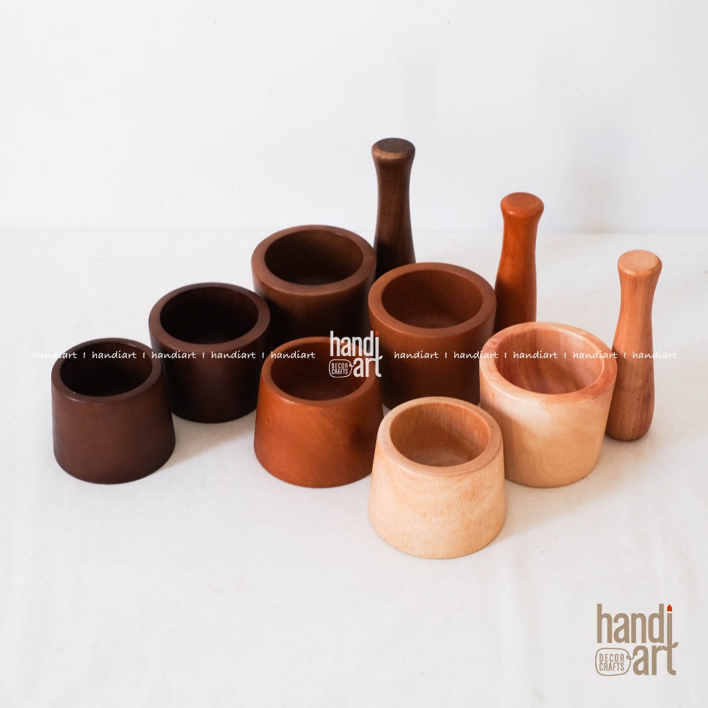 Bộ chày cối gỗ, Cối chày gỗ mẫu mới