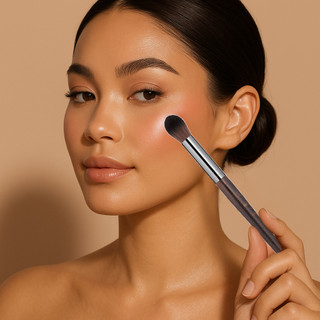 Cọ Highlight Tán Phấn Bắt Sáng – Lông Mềm Mịn Dễ Tán