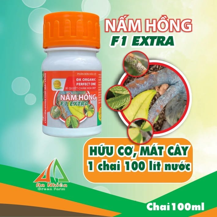 Phân bón ĐK ORGANIC PERFECT ONE 100ml | Nấm Hồng F1 Extra