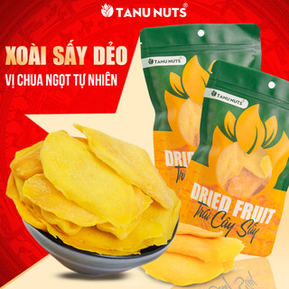  Xoài sấy dẻo TANU NUTS trái cây sấy tốt cho người ăn kiêng bà bầu. 