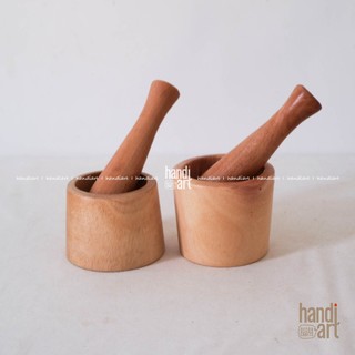 Bộ chày cối gỗ nhà bếp