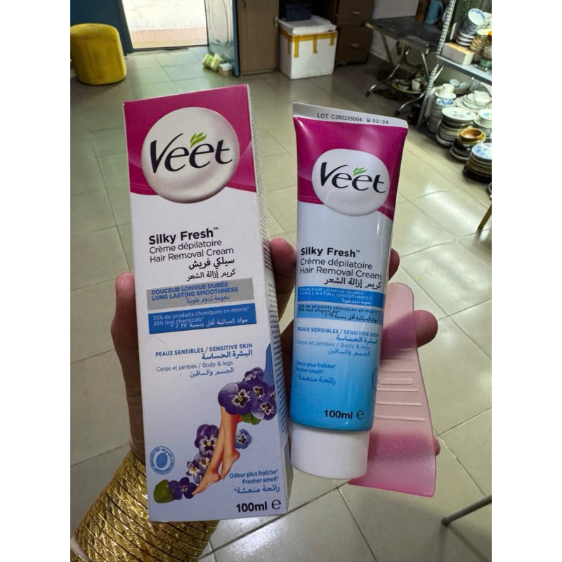 Kem tẩy lông Veet Silk Fresh